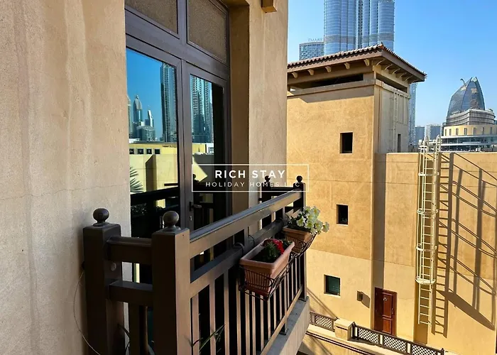 Spectacular 2Br In Souk Al Bahar, Downtown With Burj & Dubai Mall View By Rich Stay